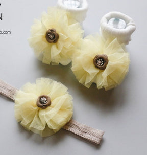 Baby Headband Socks Set Accessories My Store