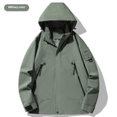 Single-layer Outdoor Shell Jacket Thin Windproof Waterproof Mountaineering Suit My Store