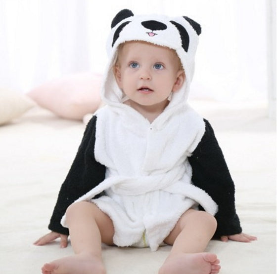 Cartoon Cute Animal Modeling Baby Bath Towels Baby Bathrobes Cotton Children's Bathrobes Baby Hooded My Store