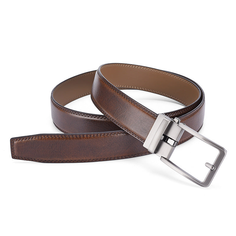 Simple Casual Business Men's Pants Belt My Store