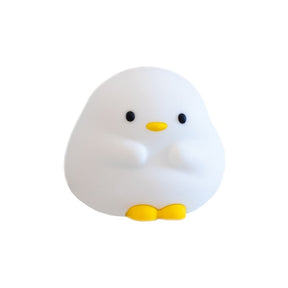 Cute Duck LED Night Lamp Cartoon Silicone USB Rechargeable Sleeping Light Touch Sensor Timing Bedroom Bedside Lamp For Kid Gift Home Decor My Store