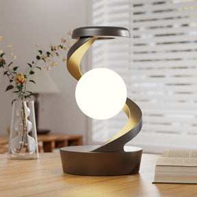 Rotating Moon Desk Lamp With Phone Wireless Charging Sensor Control Table Lamps Decorative Desktop Lamp Small Night Lamp Home Decor My Store