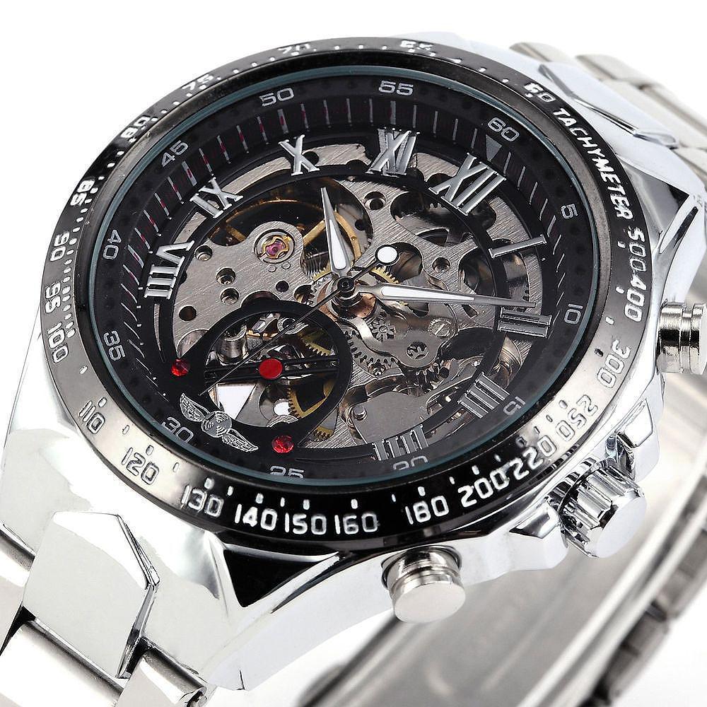 Men's Personality All-steel Hollow Automatic Mechanical Watch My Store