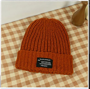 Knitted Hat Winter Warm Pile Heap Cap Men My Store