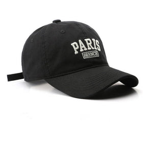 Personalized Washed Letters Embroidered Peaked Cap Outdoor Travel My Store