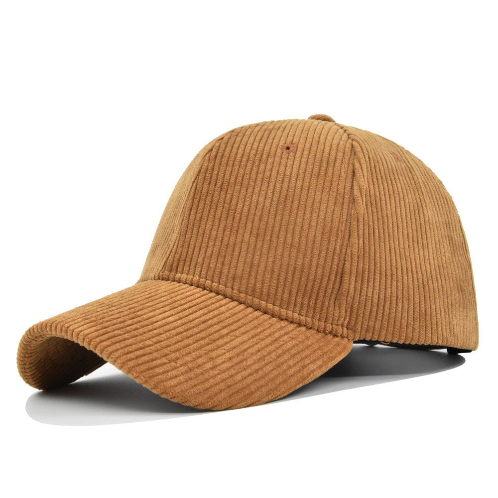 Fashion Corduroy All-matching Peaked Cap Men My Store