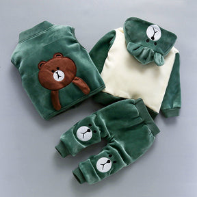 Three-piece Set Of Baby Clothes For Children And Children My Store