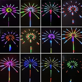 Firework Lights LED Strip Music Sound Sync Color Changing Remote Control LED Firework Light For Room Party My Store