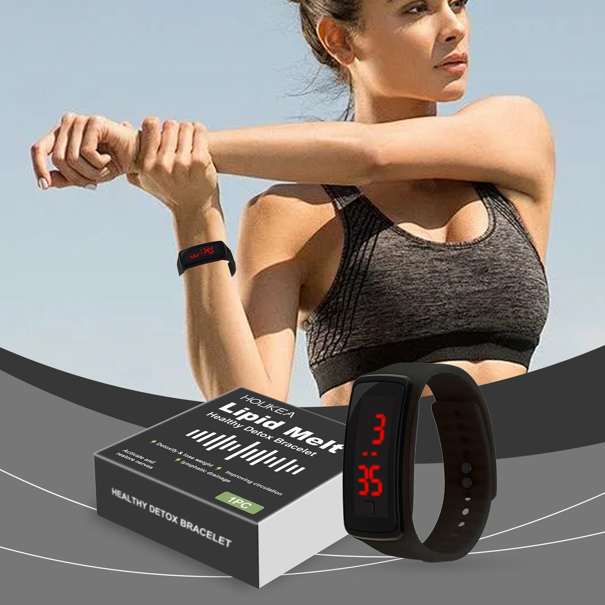 Sports Watch Outdoor Fitness Time My Store