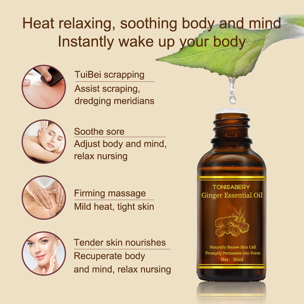 Beauty Skin Care Ginger Massage Essential Oil My Store