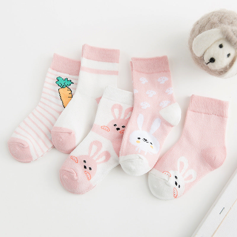 Cotton breathable male and female baby socks My Store