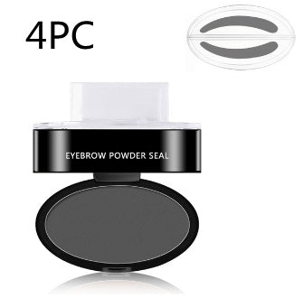 Eyebrow Powder Stamp Tint Stencil Kit Cosmetics Professional Makeup Waterproof Eye Brow Stamp Lift Eyebrow Enhancers Stencil Kit My Store