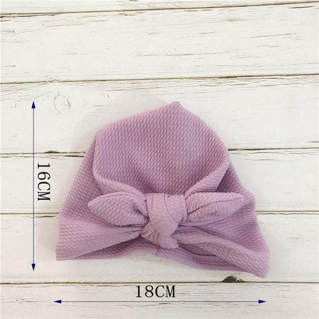 Knot Bow Baby Headbands Toddler Headwraps 6m-18m Baby Turban My Store