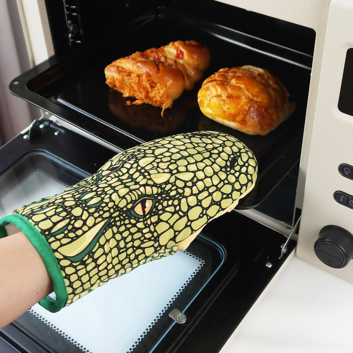 Cartoon Animal Thermal Insulation Thickening Oven Gloves BBQ Anti-scald My Store