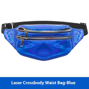 Outdoor Men's And Women's Waist Pack Sports Fitness 7 Color Laser My Store