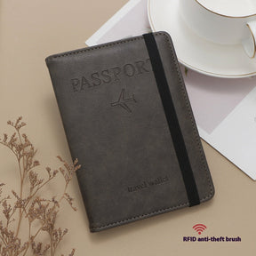 RFID Passport Holder Multi-function Passport Cover SIM Card My Store