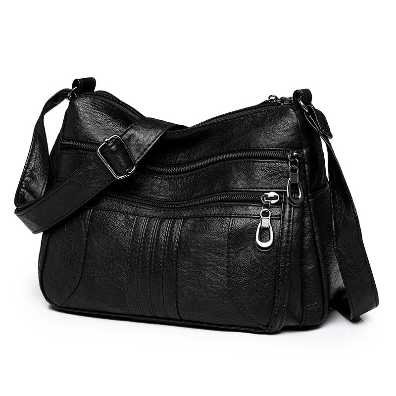 New Casual Women's Cross-body Bag Pu Retro Shoulder Lightweight Commuter Bag My Store