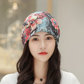 Baotou Silk Scarf Thin Air Conditioning Hat After Chemotherapy My Store