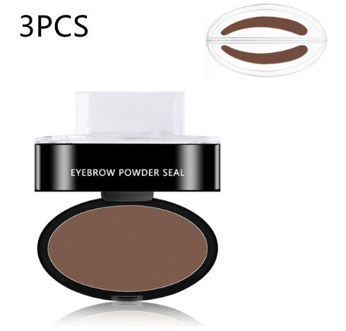 Eyebrow Powder Stamp Tint Stencil Kit Cosmetics Professional Makeup Waterproof Eye Brow Stamp Lift Eyebrow Enhancers Stencil Kit My Store