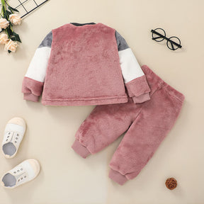 Baby Casual Baby Sweater Suit Clothing Pullover Two-piece Suit My Store