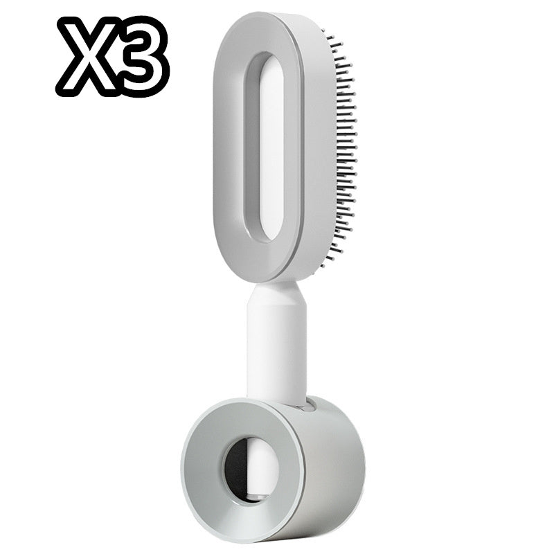 Self Cleaning Hair Brush For Women One-key Cleaning Hair Loss Airbag Massage Scalp Comb Anti-Static Hairbrush My Store