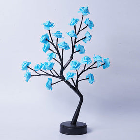 Table Lamp Flower Tree Rose Lamps Fairy Desk Night Lights USB Operated Gifts For Wedding Valentine Christmas Decoration My Store