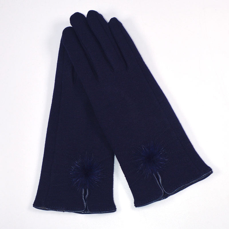 Women's Winter Warm Spun Velvet Gloves My Store