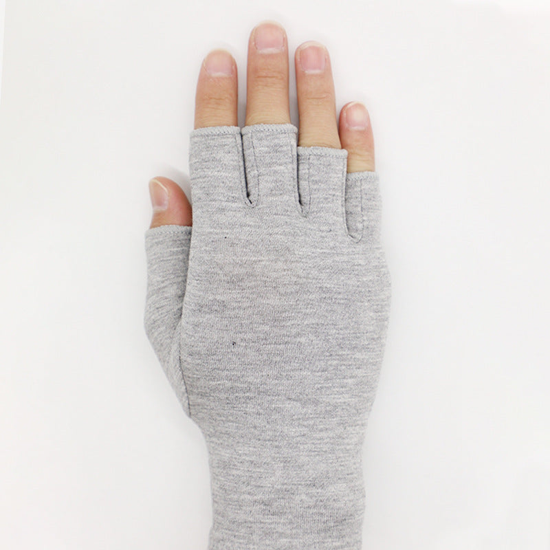 Light Gray Bamboo Charcoal Fiber Pressure Care Gloves My Store