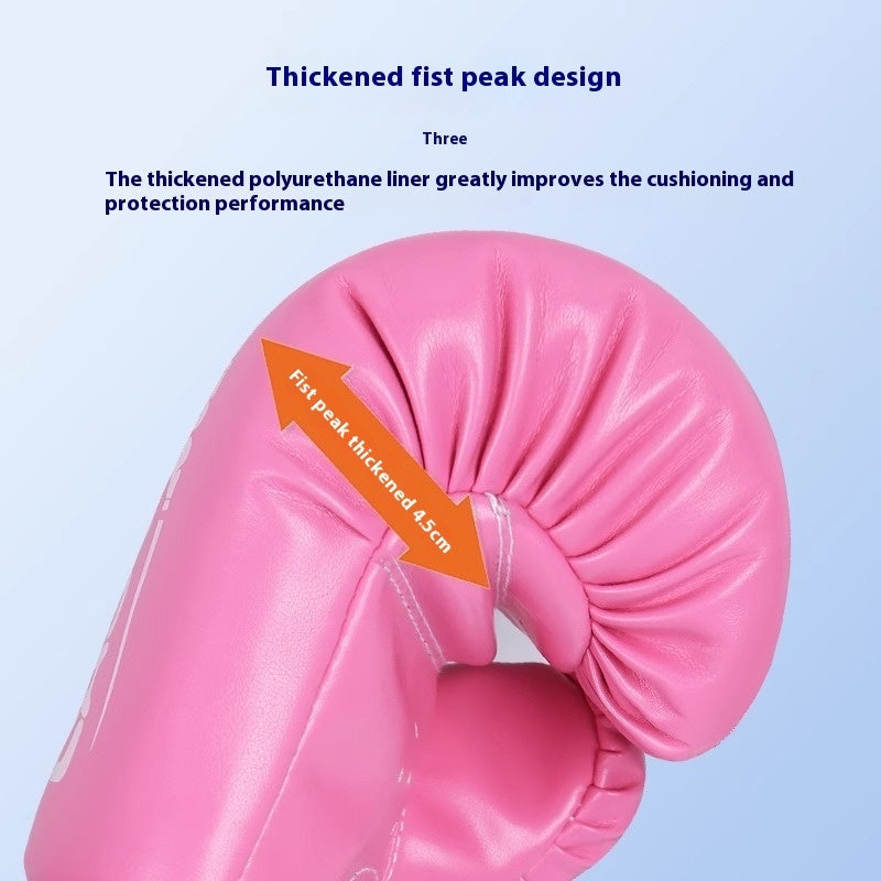 Children's Boxing Gloves Sanda Fighting Boxing Training Entertainment Thickened And Breathable My Store