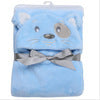 Baby fleece bath towel hooded towels bathrobe My Store