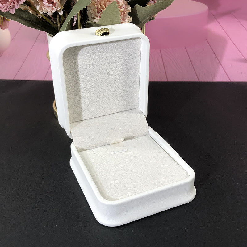 Waist Tight Crown Jewelry Box White My Store