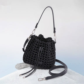 High-grade Windmill Knot Bucket Bag Hand-woven My Store