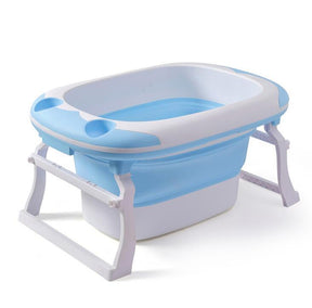 Baby folding tub large can sit thick bath tub My Store