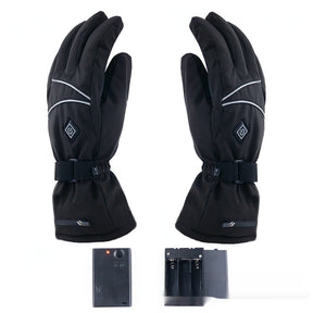 Electric Heating Gloves Lithium Battery Three-gear Temperature Control Warm My Store