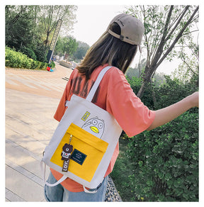 Korean Canvas Messenger Handbag Student Shoulders My Store