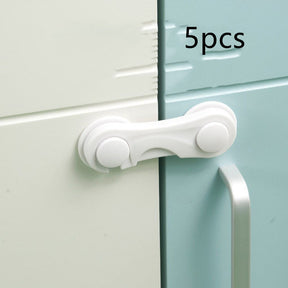 New Baby Safety Protection Lock Drawer Lock Child Safety Anti-pinch Hand Cabinet Door Refrigerator Lock Toilet Lock My Store