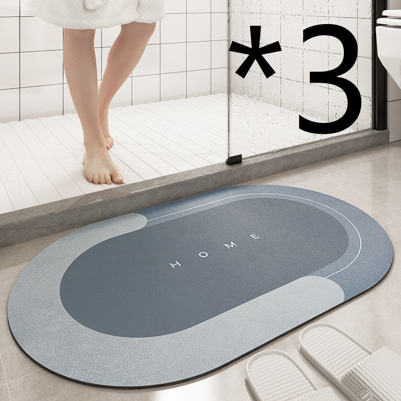 Cushion Bathroom Sliding Door Floor Foot Mat My Store