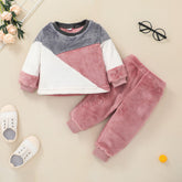 Baby Casual Baby Sweater Suit Clothing Pullover Two-piece Suit My Store