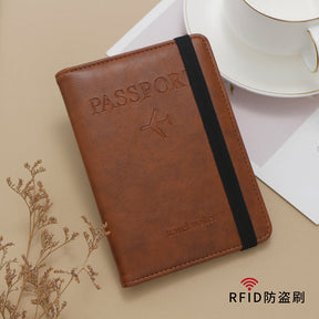 RFID Passport Holder Multi-function Passport Cover SIM Card My Store