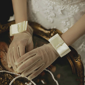 Wedding Etiquette Gloves Accessories Bride My Store