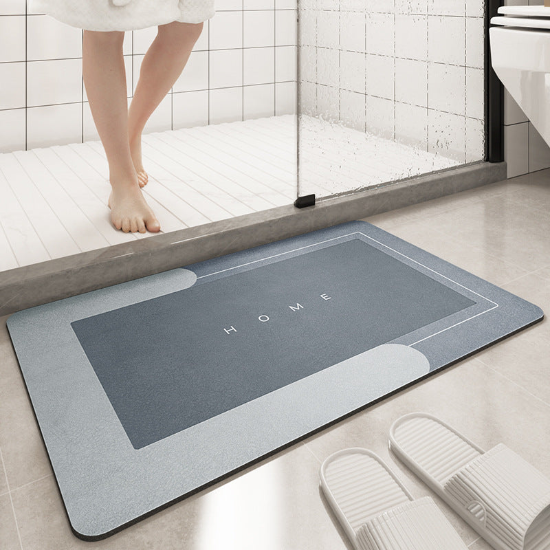 Cushion Bathroom Sliding Door Floor Foot Mat My Store