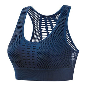 Women Sports Bra Sexy Brathable Mesh Sports Top My Store