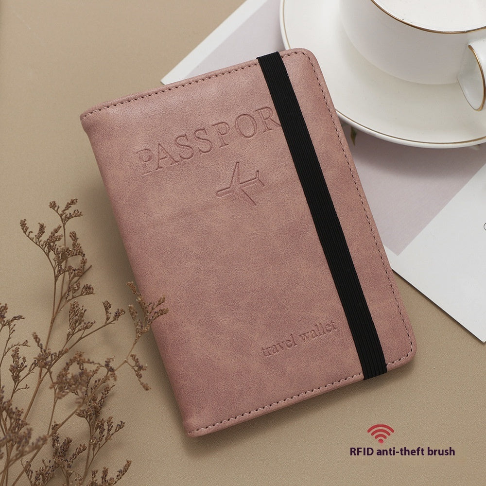 RFID Passport Holder Multi-function Passport Cover SIM Card My Store