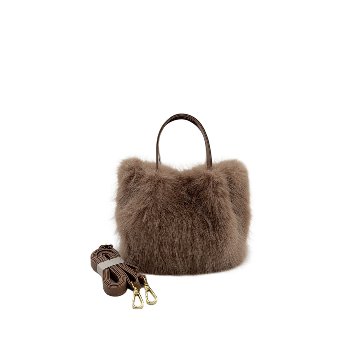 Women's Fox Fur-style Tote Bag My Store