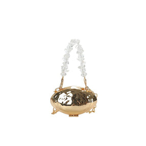 Egg Shell Dinner Party One-shoulder Crossbody Chain Women's Bag My Store