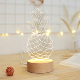 Bedside lamp pineapple table lamp My Store