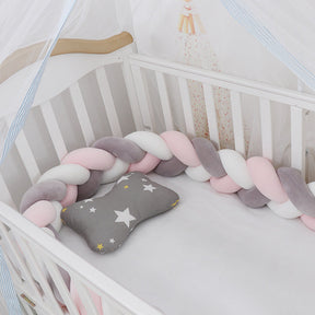 Baby Bumper Bed Braid Knot Pillow Cushion Bumper for Infant cuna Bebe lit Crib Protector Cot Bumper Room Decor My Store