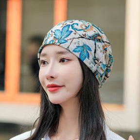 Baotou Silk Scarf Thin Air Conditioning Hat After Chemotherapy My Store