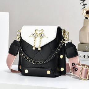 New Stylish Good Texture Shoulder Bag All-matching Western Style Pearl Chain Small Bag My Store