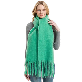 Mohair Twist Braid Plush Scarf For Women Winter Thickened My Store